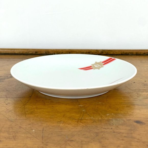 Vintage TWA Ceramic Salad Bread Dessert Plate Rego 44-1696 - Picture 5 of 7
